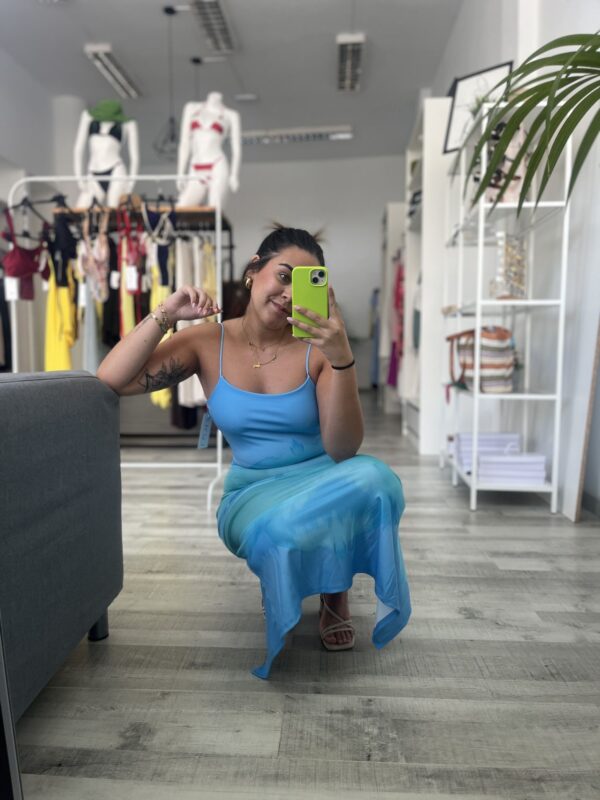 Vestido licra estampado