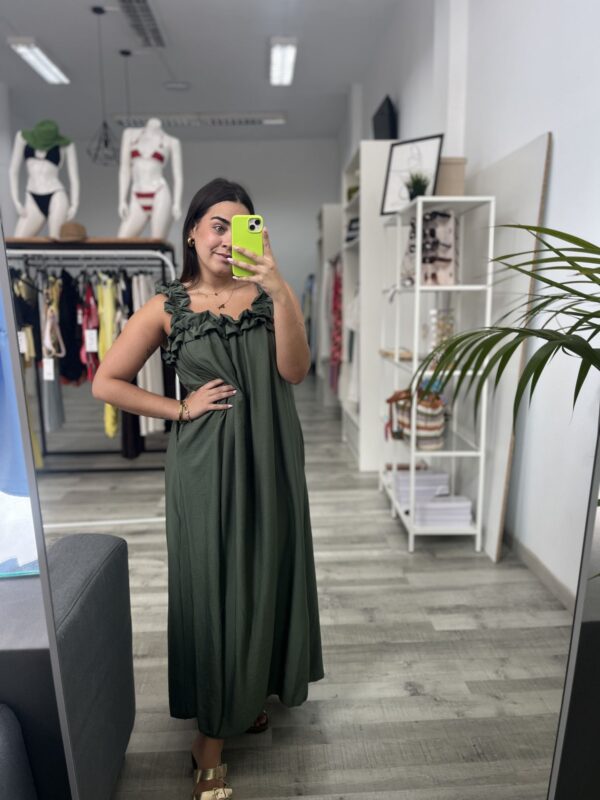 Vestido asilla abullonada - Imagen 2