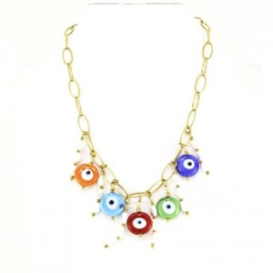 Collar ojo turco