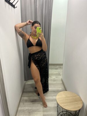 Bikini falda encaje