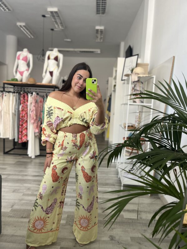 Conjunto lino estampados