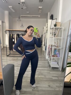 Conjunto deporte línea manga larga