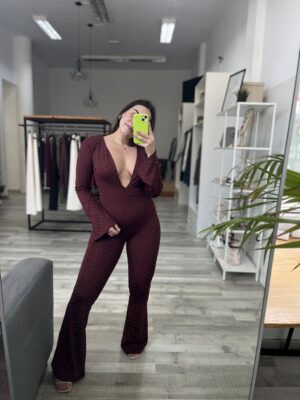 Mono tachuela burdeo