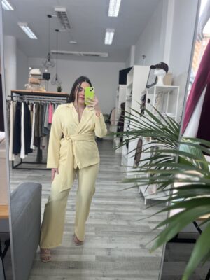 Conjunto blazer y pantalon