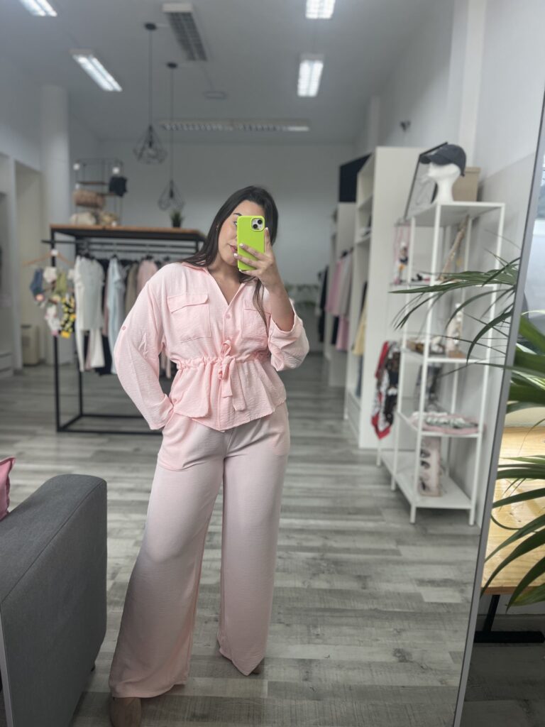 Conjunto lazado lino