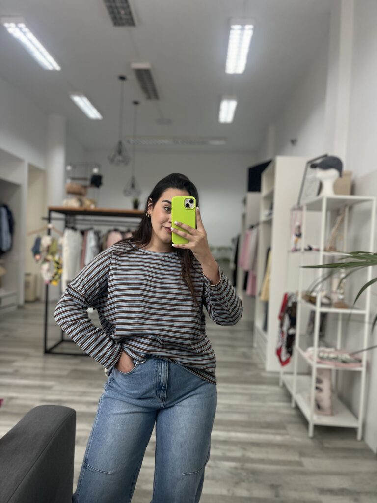 Camiseta jersey rayas